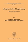 Cover: Integrierte Entwicklungsplanung. - Duncker & Humblot