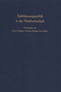 Cover: Stabilisierungspolitik in der Marktwirtschaft. - Duncker & Humblot