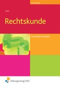 Cover: Rechtskunde / Rechtskunde f&uuml;r Fachoberschulen in Sachsen - Westermann Berufliche Bildung