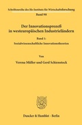 Cover: Der Innovationsproze&szlig; in westeurop&auml;ischen Industriel&auml;ndern. - Duncker & Humblot