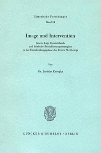 Enlarge image Cover: Image und Intervention. - Duncker & Humblot