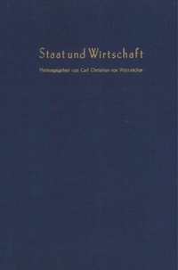 Abbildung von: Staat und Wirtschaft. - Duncker & Humblot