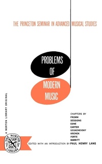 Enlarge image Cover: Problems of Modern Music - WW Norton & Co