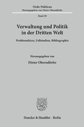 Cover: Verwaltung und Politik in der Dritten Welt. - Duncker & Humblot