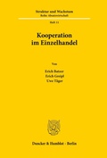 Cover: Kooperation im Einzelhandel. - Duncker & Humblot