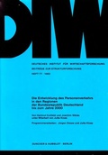 Cover: Die Entwicklung des Personenverkehrs in den Regionen der Bundesrepublik Deutschland bis zum Jahre 2000. - Duncker & Humblot