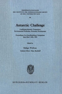 Enlarge image Cover: Antarctic Challenge. - Duncker & Humblot