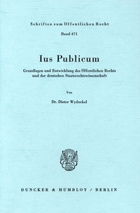 Abbildung von: Ius Publicum. - Duncker & Humblot