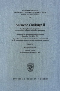 Enlarge image Cover: Antarctic Challenge II. - Duncker & Humblot
