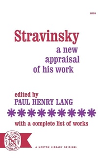 Enlarge image Cover: Stravinsky - WW Norton & Co