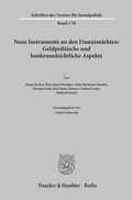 Cover: Neue Instrumente an den Finanzm&auml;rkten. - Duncker & Humblot
