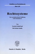 Cover: Rechtssysteme. - Duncker & Humblot