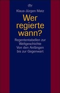 Cover: Wer regierte wann? - dtv