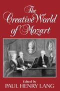 Cover: The Creative World of Mozart - WW Norton & Co