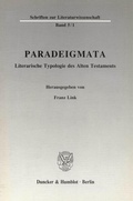 Cover: Paradeigmata. - Duncker & Humblot