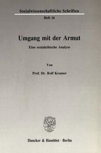 Enlarge image Cover: Umgang mit der Armut. - Duncker & Humblot