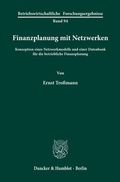 Cover: Finanzplanung mit Netzwerken. - Duncker & Humblot