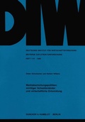 Cover: Marktabschottungspolitiken wichtiger Schwellenl&auml;nder und wirtschaftliche Entwicklung. - Duncker & Humblot