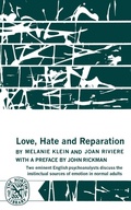 Cover: Love, Hate and Reparation - WW Norton & Co