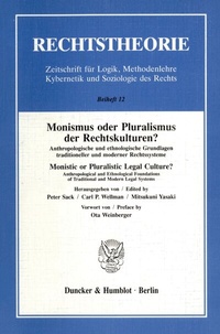 Enlarge image Cover: Monismus oder Pluralismus der Rechtskulturen? - Duncker & Humblot