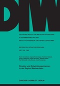 Cover: Struktur und Entwicklungschancen in der Region Westsachsen. - Duncker & Humblot
