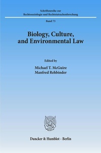 Bild: Biology, Culture, and Environmental Law. - Duncker & Humblot