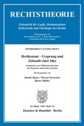 Cover: Rechtsstaat - Ursprung und Zukunft einer Idee. - Duncker & Humblot