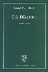 Abbildung von: Die Diktatur. - Duncker & Humblot