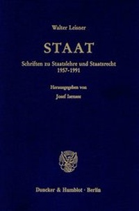 Abbildung von: Staat. - Duncker & Humblot