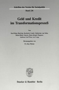 Cover: Geld und Kredit im Transformationsproze&szlig;. - Duncker & Humblot