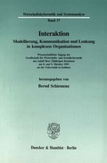 Cover: Interaktion. - Duncker & Humblot
