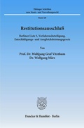 Bild: Restitutionsausschluß. - Duncker & Humblot