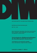 Cover: Technologische Wettbewerbsf&auml;higkeit der Bundesrepublik Deutschland. - Duncker & Humblot