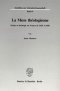 Bild: La Muse th&eacute;ologienne. - Duncker & Humblot