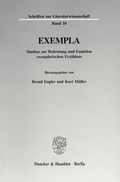 Cover: Exempla. - Duncker & Humblot