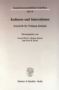 Enlarge image Cover: Kulturen und Innovationen. - Duncker & Humblot