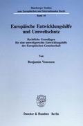 Bild: Europäische Entwicklungshilfe und Umweltschutz. - Duncker & Humblot