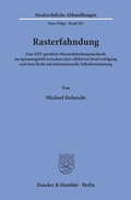 Cover: Rasterfahndung. - Duncker & Humblot