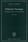 Cover: Politische Theologie. - Duncker & Humblot