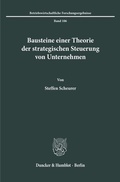 Cover: Bausteine einer Theorie der strategischen Steuerung von Unternehmen. - Duncker & Humblot