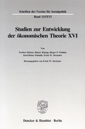 Cover: Die Umsetzung wirtschaftspolitischer Grundkonzeptionen in die kontinentaleurop&auml;ische Praxis des 19. und 20. Jahrhunderts, I. Teil. - Duncker & Humblot