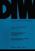 Cover: Lage und Perspektiven der deutschen Schienenfahrzeugindustrie. - Duncker & Humblot