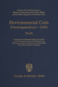 Bild: Environmental Code. - Duncker & Humblot