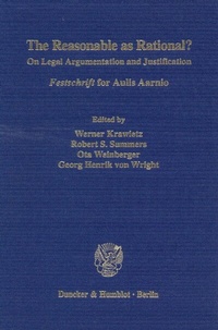 Enlarge image Cover: The Reasonable as Rational? - Duncker & Humblot