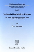 Cover: Verluste bei beschr&auml;nkter Haftung. - Duncker & Humblot