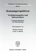 Cover: Konsumperspektiven. - Duncker & Humblot