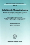 Cover: Intelligente Organisationen. - Duncker & Humblot