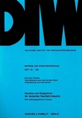 Cover: Situation und Perspektiven der deutschen Raumfahrtindustrie. - Duncker & Humblot