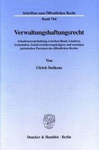 Abbildung von: Verwaltungshaftungsrecht. - Duncker & Humblot