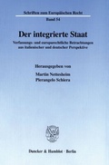 Cover: Der integrierte Staat. - Duncker & Humblot